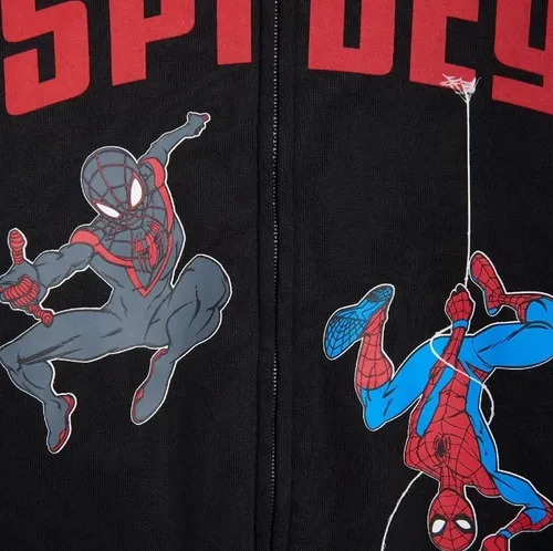 Sudadera Spiderman Niño Talla 3 Con Cierre