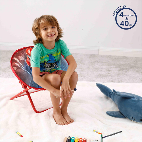 Silla De Platillo Spiderman Para Niños Pequeños