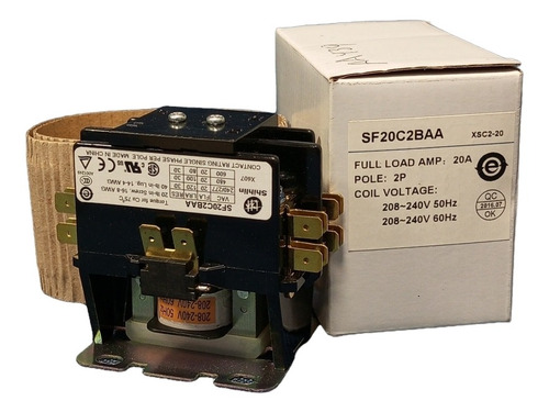 Contactor Shihlin Electric 2 Polos 20amp 208-240v