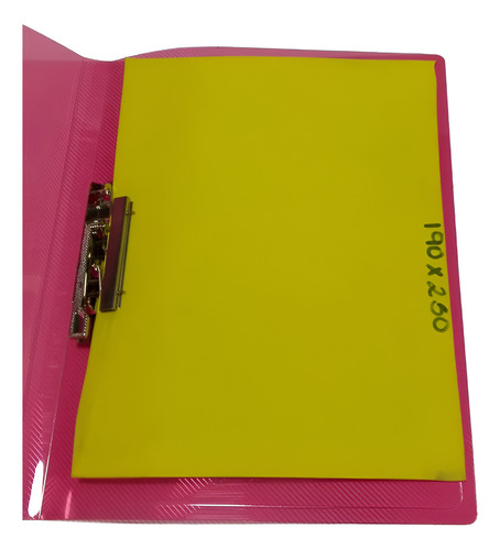 Carpeta P/documentos C/gancho De Presión (3 Pzas)