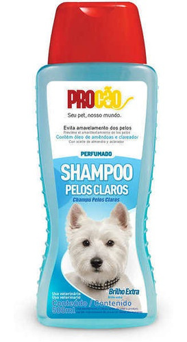Shampoo Pelos Claros Pet Procao