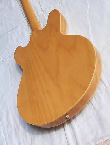 Guitarra Hohner Professional Se 35 Diestro Marrón Claro Palo De Rosa (Usado)
