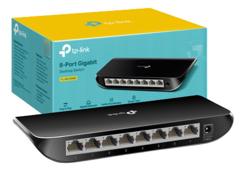 Switch Tp-link Tl-sg1008d 8 Puertos Gigabite 10-100-1000