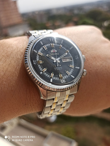 Espetacular Orient King Diver Automático 3 Chaves Giratório