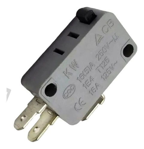 100 Peças - Micro Chave P/ Microondas 16 Amp. 250 V. 3 Ter