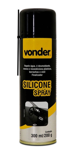 Spray Silicone P/ Renovar Móveis Cristais Itens Couro Vonder