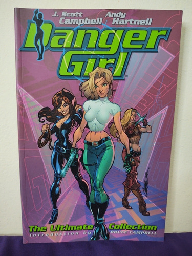Comic Danger Girl Scott Campbell Ultimate Collection Ingles