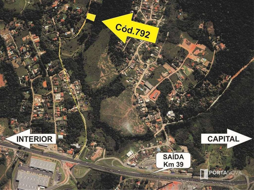 Terreno À Venda, 2501 M² Por R$ 250.000 - Chácara Recanto Verde - Cotia/sp - Te0255