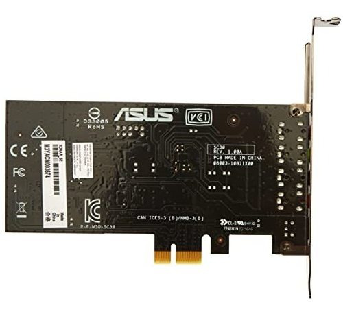 Asus Xonar Se Interno 5.1 Ces Pci-e - Tarjeta De Sonido