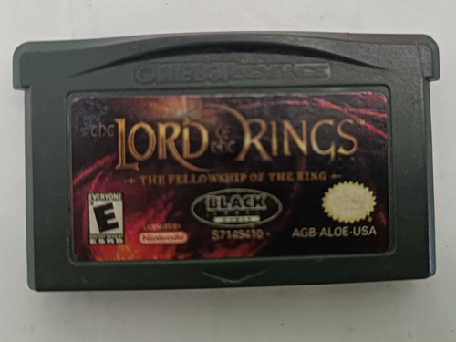 Lord Of The Rings The Fellowship Of The Ring Para Gba Origin