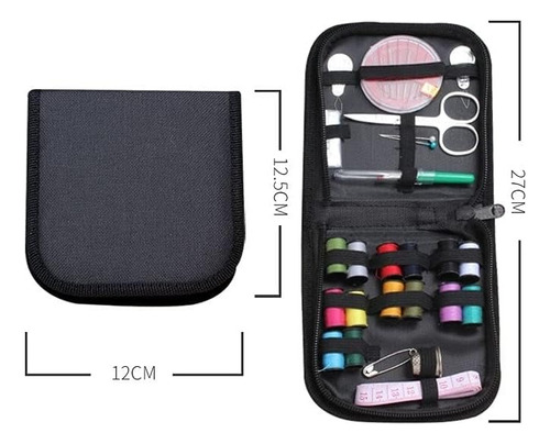Set De Costura Completo Estuche Costurero Kit Calidad - Qr!