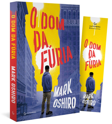 O dom da fúria (com marcador + estêncil), de Oshiro, Mark. Autêntica Editora Ltda., capa mole em português, 2021