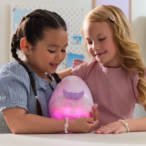 Hatchimals Alive Mystery Pufficorn Interactivo Luces Sonido
