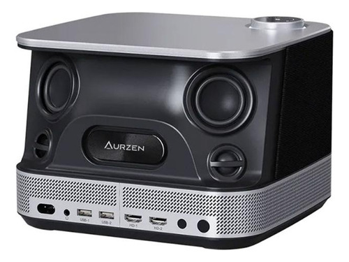 Projetor Aurzen Boom 3 C/ Wifi Bluetooth Alto-falantes 36w