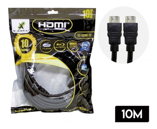 Cabo Hdmi 10m - X-cell