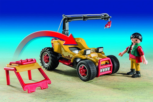 Playmobil Explorador De Vehiculo Con Stegosaurus Conjunto De