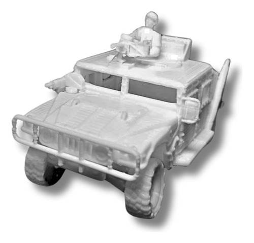 Catalogo Humvee, Escala 1/18, Color Blanco