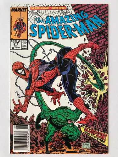 Amazing Spiderman #318 Marvel Comics 1989 Scorpion Mcfarlane