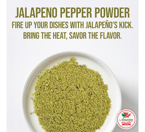 Condimento En Polvo De Jalapeño 113 Gramos Natural Picante