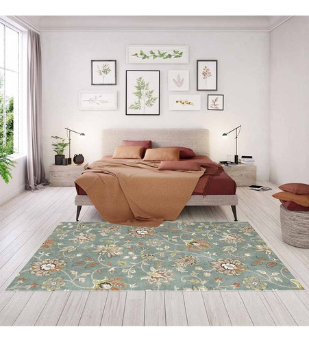 Tapete Decorativo Dib Optimist 120x170 Cm Diseño De La Tela 4511 Azul