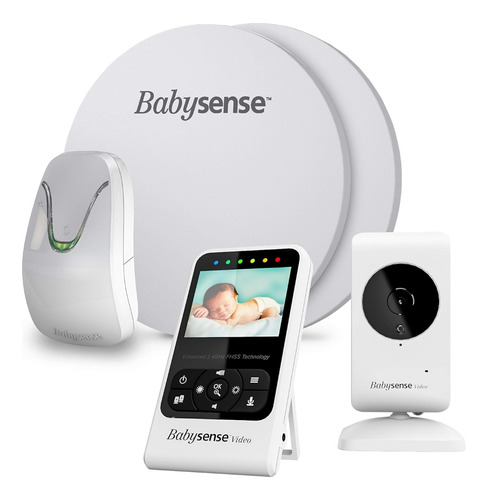Babysense Compact Bunble. Sensores De Cama. Video Monitor 