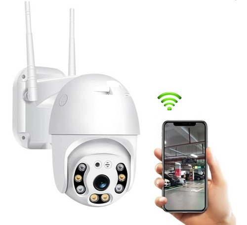 Camara De Vigilancia Fullhd - Wifi Exteriores - Ptz Domotica