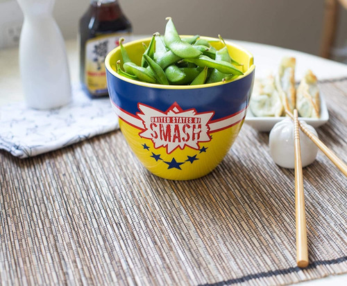 Mi Academia De Héroe Todo Podría Ramen Bowl | Tazón De 16 Oz