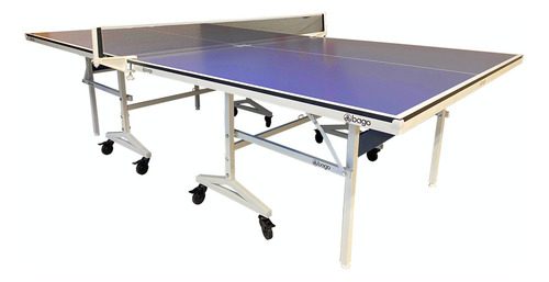 Mesa De Ping Pong Y Frontenis - Diversiones Bago Color Azul