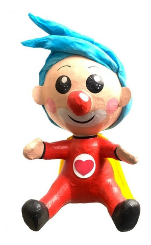 Imagen 1 de 3 de Piñata De Payaso Plin Plin