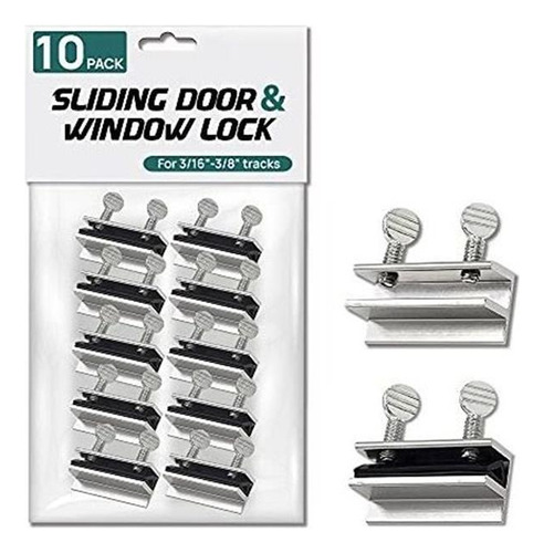 Lion Locks - Puerta Corrediza De Aluminio Y Cerradura De Ve