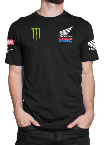 Polera Hrc - Monster Energy Honda Team