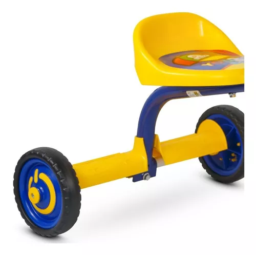 Triciclo Motoca Infantil Menino You Boy Amarelo/azul Nathor