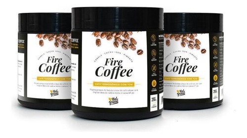 Kit 3x Fire Coffee - 250g - Omix