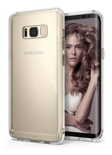 Forro Ringke Fusion Claro Anti Golpes Para Samsung Galaxy S8