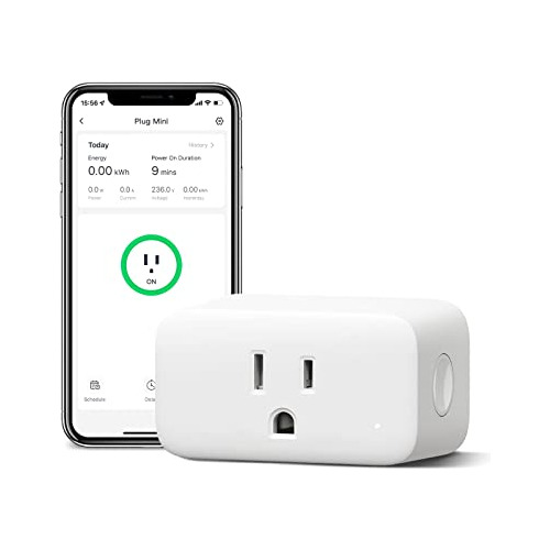 Smart Plug Mini 15a, Monitor De Energía, Smart Home Wi...