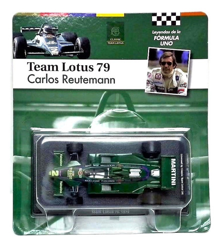 Lotus 79 #2 Carlos Reutemann 1979 - Rba Leyendas F1 1/43