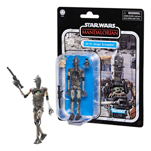 Set Star Wars The Mandalorian Ig-12 Grogu Y Anzellano