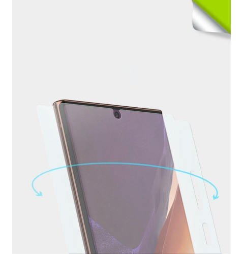 Imagen 2 de 6 de 2 Micas De Plastico Galaxy Note 20 Ultra Ringke Easy Wing