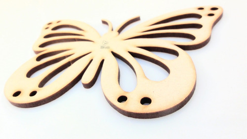 Imagen 2 de 4 de Mariposa Calada 30x20 - Mdf / Fibrofacil