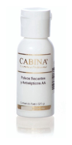 Cabina Polvo Anti Espinillas Secante Y Antiséptico 20g