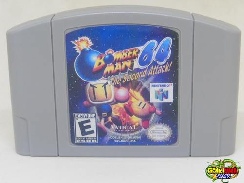 Bomberman 64 The Second Attack Nintendo 64 Novo N64 