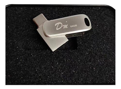 Pendrive Usb Dual A-c Metálico 64gb Pc Teléfono