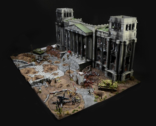 Battle For The Reichstag By Italeri # 6195 1/72