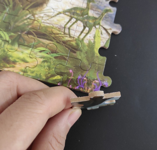 Imagen 5 de 6 de Rompecabezas Dinosaurio Para Niño Regala Juguete, 100 Piezas