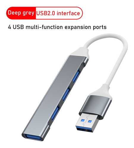Adaptador Mini Usb Hub Extensions 4 Puertos Usb Usb Station