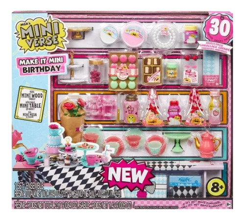 Miniverse Make It Mini Set 30 Cumpleaños Multipack