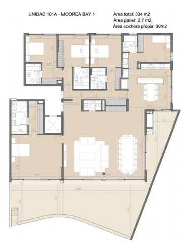 Apartamento En Venta En Manantiales Sobre La Playa (ref: Bpv-8058)