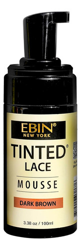 Mousse De Tinta Renda Peruca Ebin Marrom Escuro 100ml