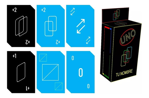 Juego Cartas Uno Editable Super Mario Bros Para Imprimir A (Usado)