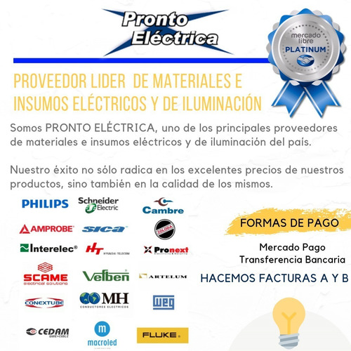 Imagen 5 de 6 de Toma 20 A Blanco Tecnova Square Oferta!!